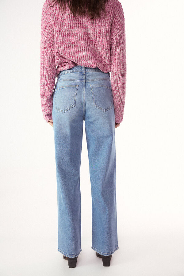 Slowlove Jeans con tachas Azul