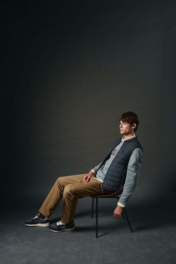 OOTO Chaleco acolchado ultralight Azul marino