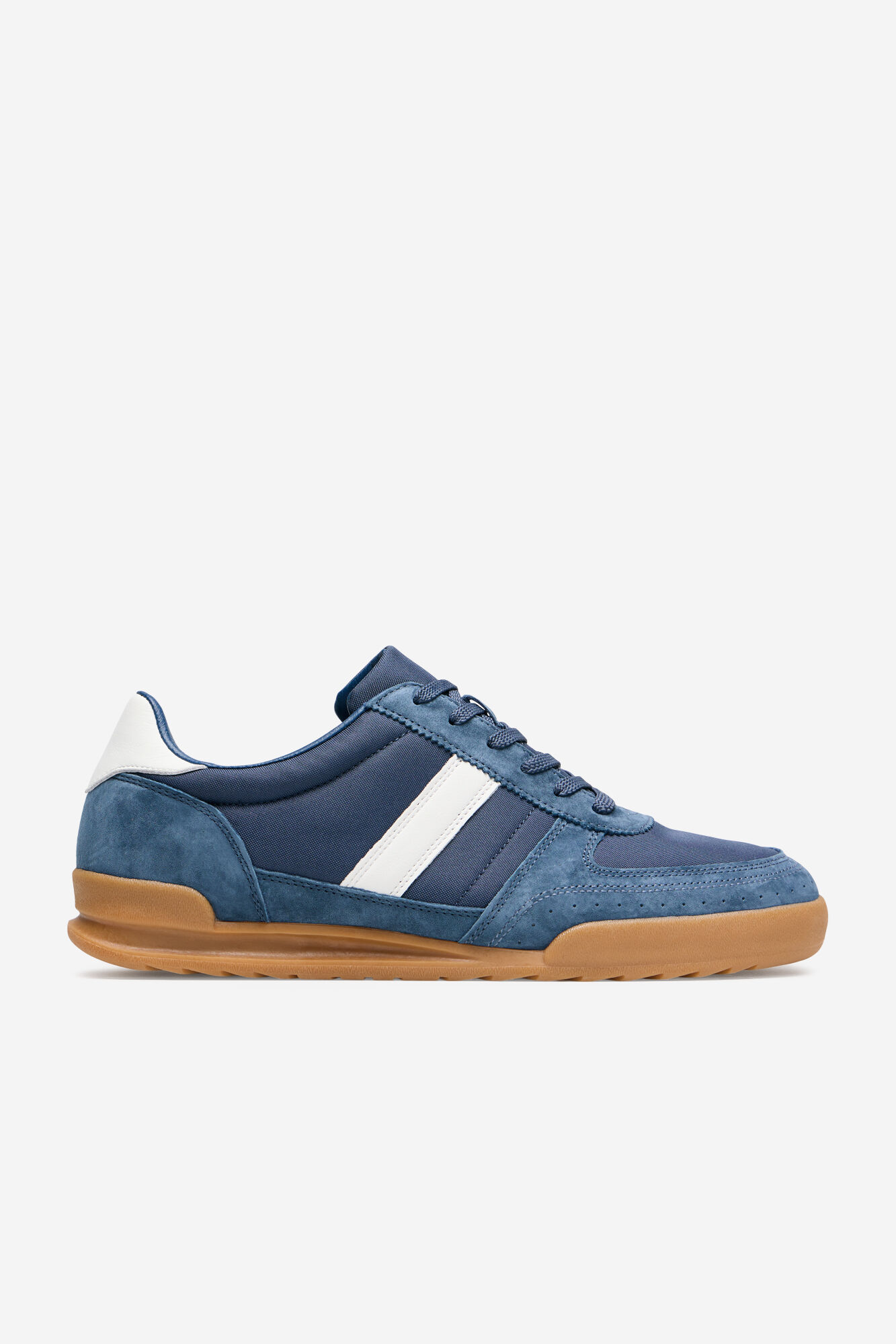 Cortefiel Zapatilla piel y textil