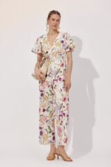 Cortefiel Jumpsuit estampado Multicolor