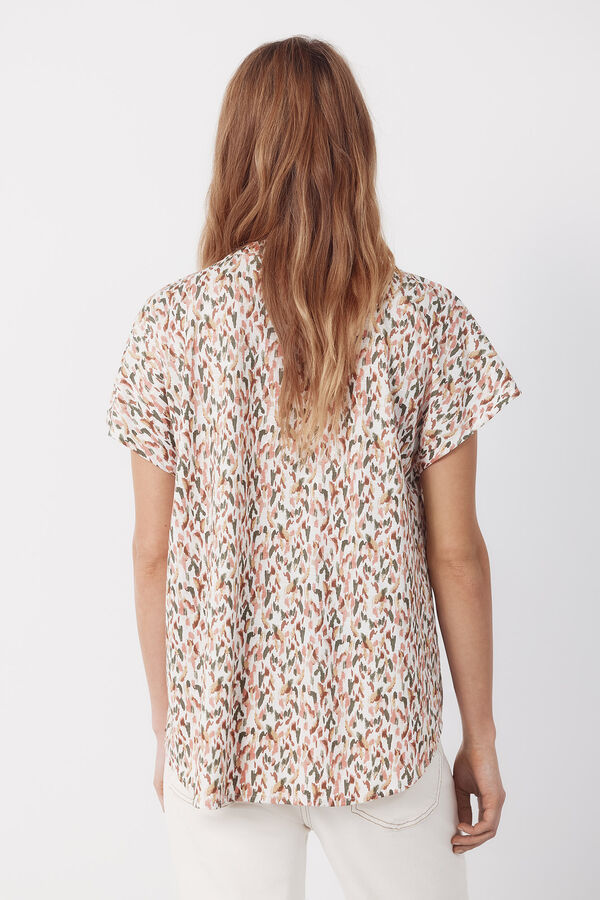 Cortefiel Blusa c&oacute;moda Multicolor