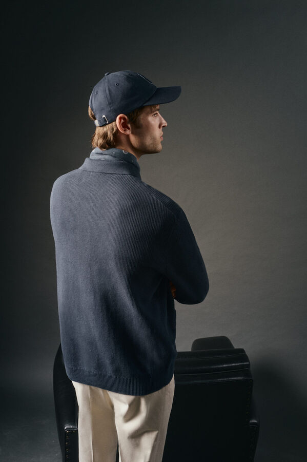 OOTO Chaqueta con botones Azul marino