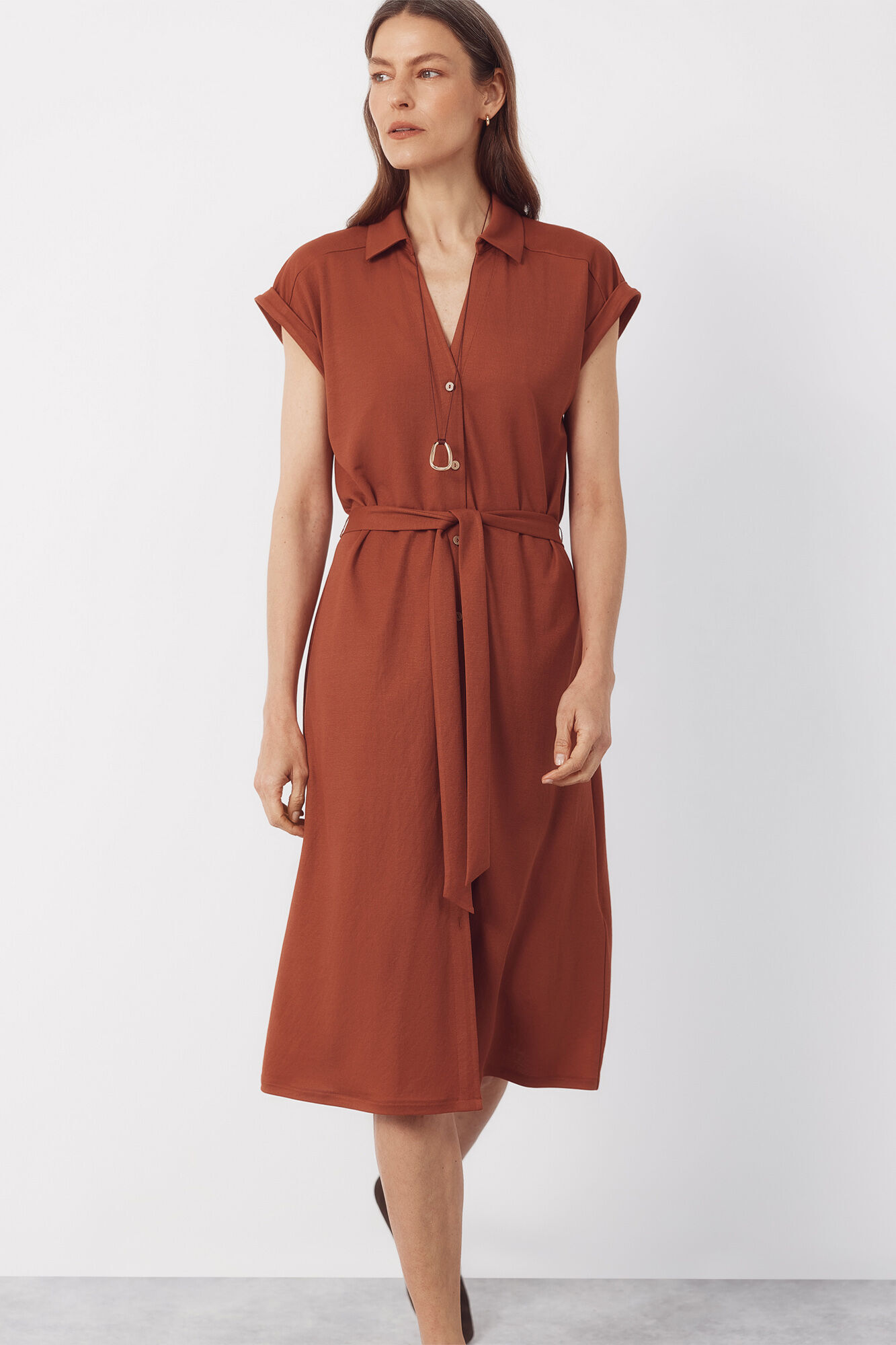 Cortefiel Vestido camisero