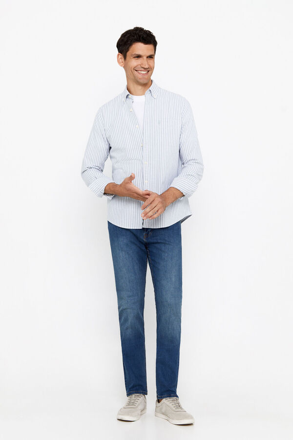 Cortefiel Pantal&oacute;n denim slim fit dynamic Azul