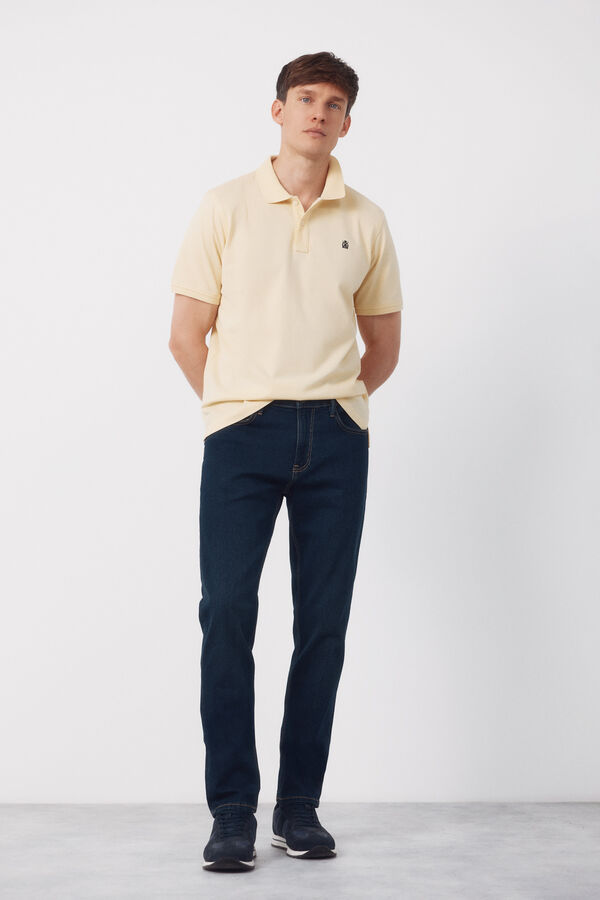 Cortefiel Pantal&oacute;n vaquero slim fit Azul marino