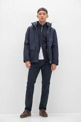 Cortefiel Pantal&oacute;n 5 bolsillos color regular fit Azul marino