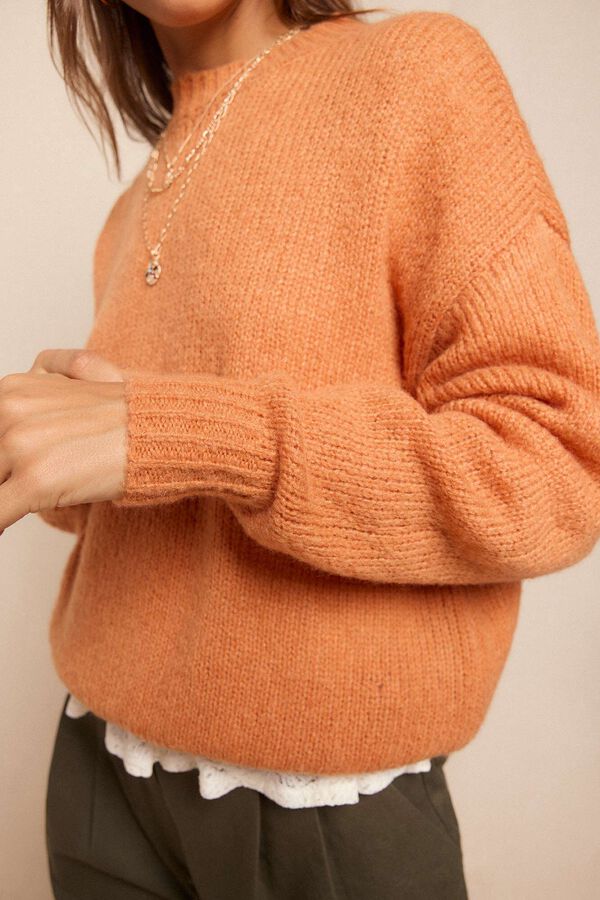 Slowlove Jersey b&aacute;sico Naranja