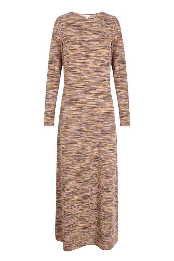 Slowlove Vestido de tejido melange Multicolor