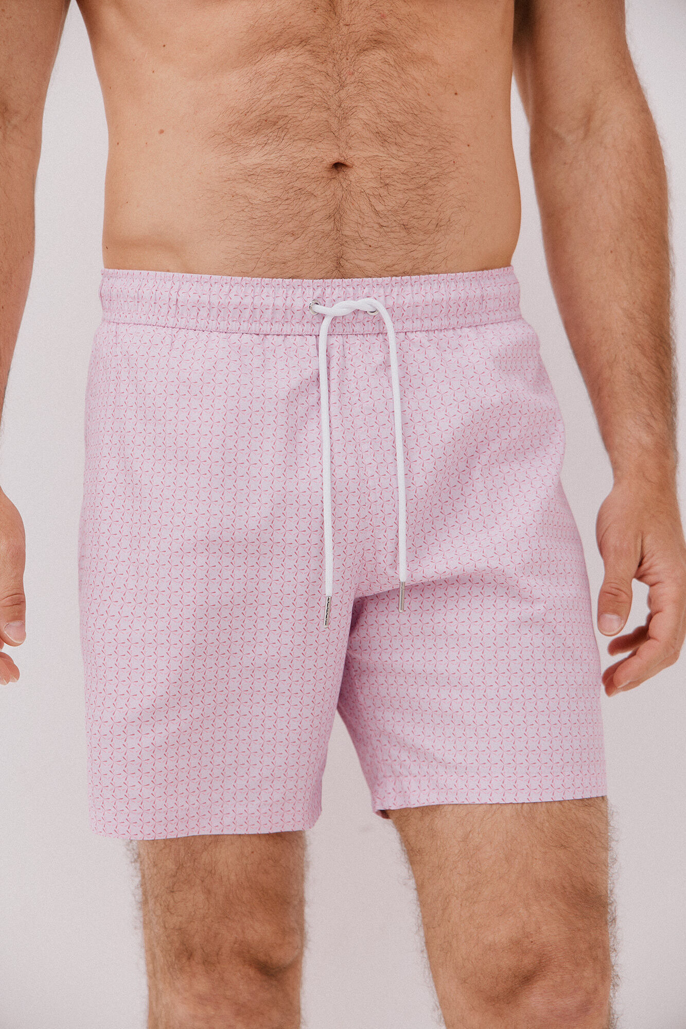 Cortefiel Ba&ntilde;ador estampado geom&eacute;trico aspas