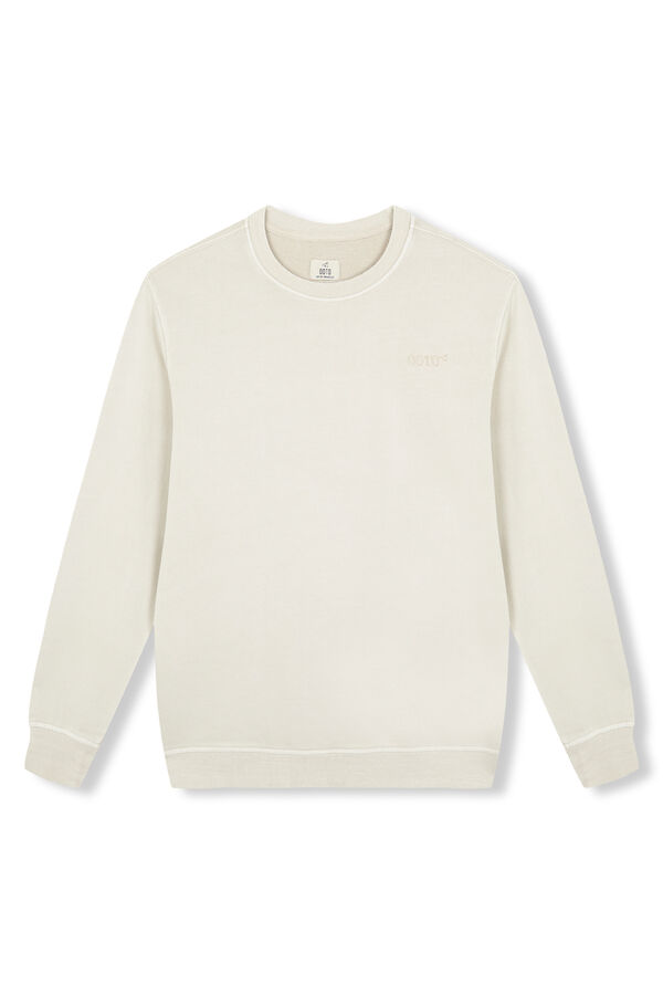 OOTO Sudadera b&aacute;sica Beige