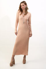 Slowlove Vestido punto Arena