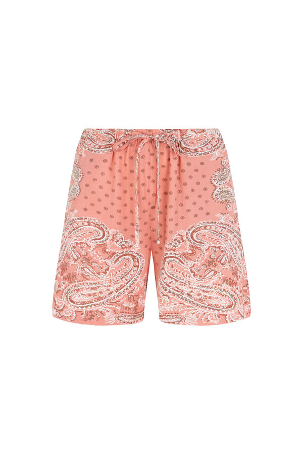 Slowlove Bermuda fluida estampada Multicolor