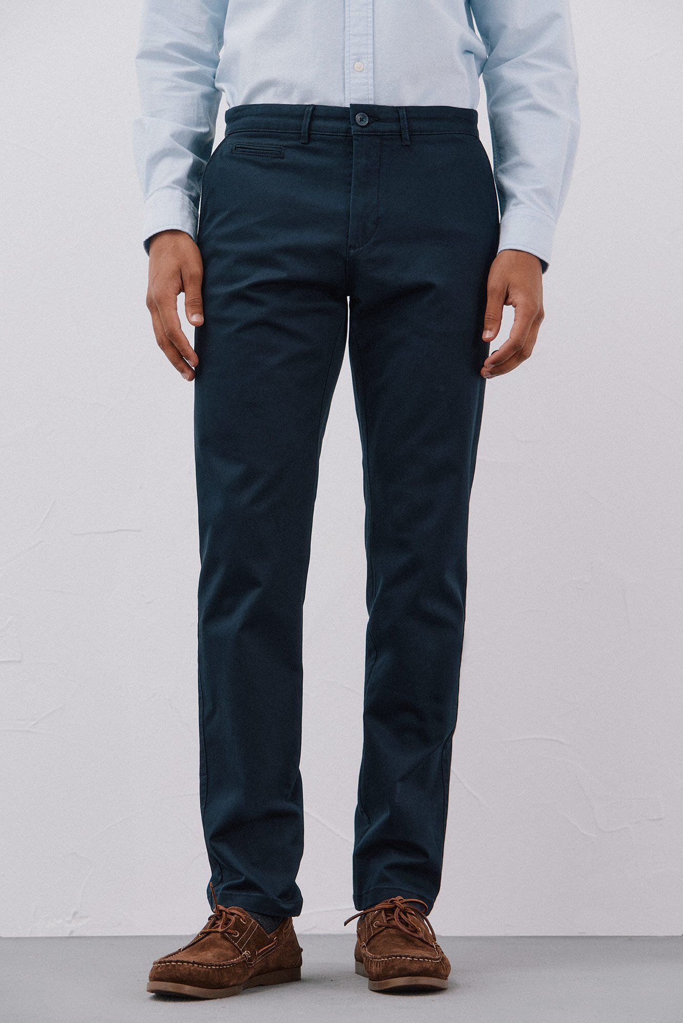 Cortefiel Pantal&oacute;n chino ligero slim fit