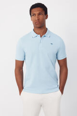 Cortefiel Polo bordado Azul