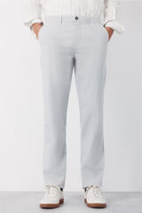 Cortefiel Pantal&oacute;n chino regular fit Gris