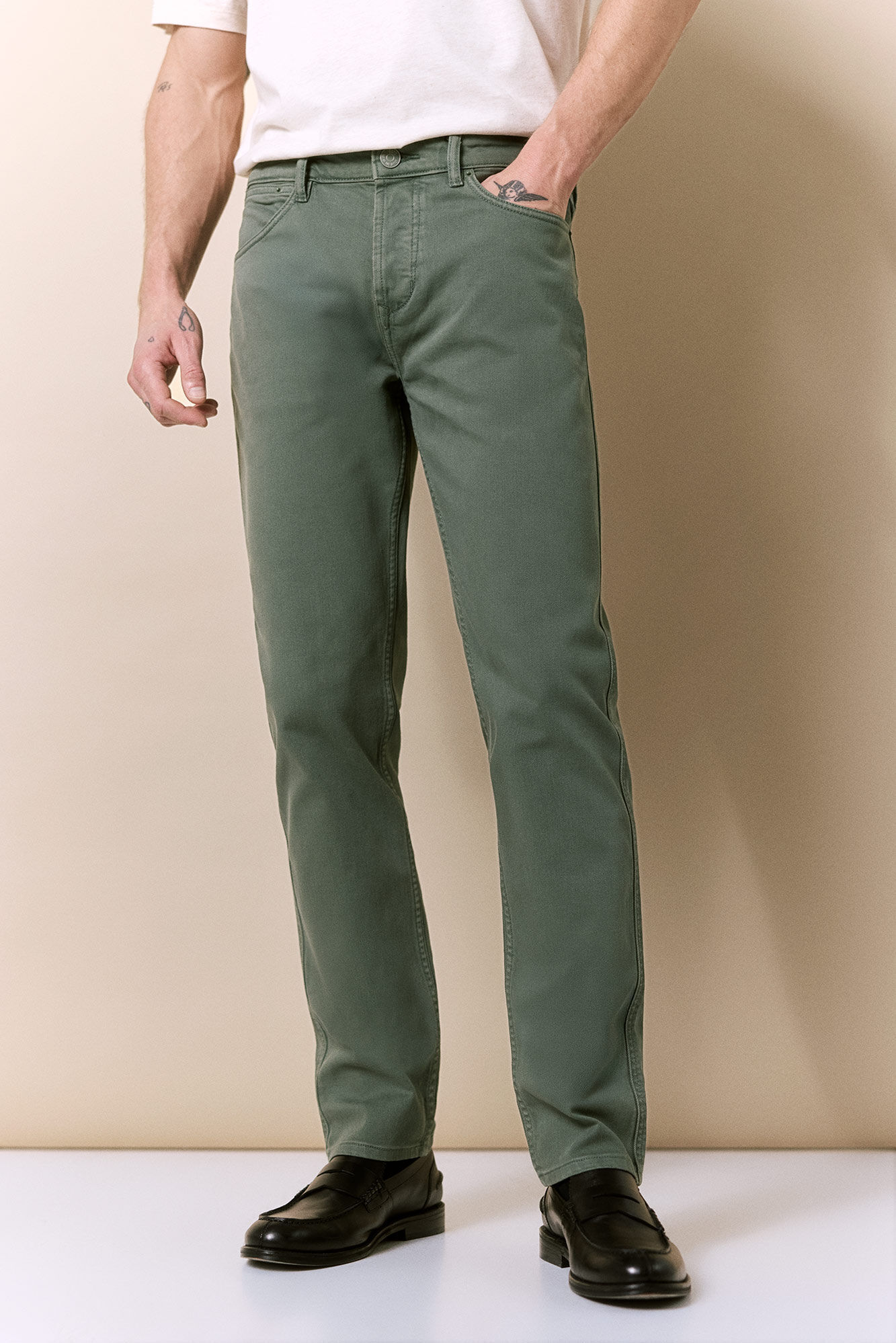 OOTO Pantal&oacute;n 5 bolsillos color slim