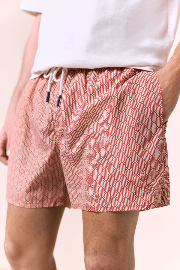 OOTO Ba&ntilde;ador estampado &eacute;tnico OOTO Coral