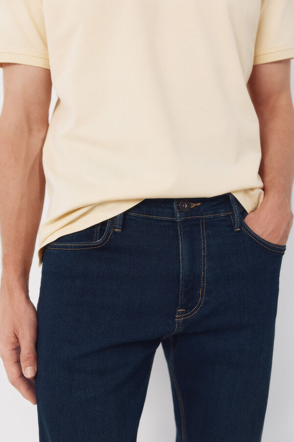 Cortefiel Pantal&oacute;n vaquero slim fit Azul marino