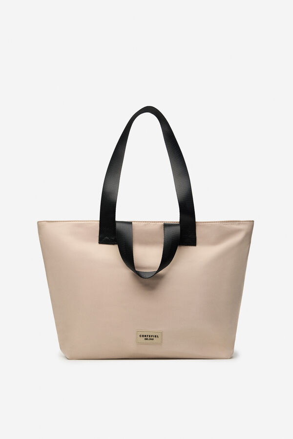 Cortefiel Bolsa shopper Beige