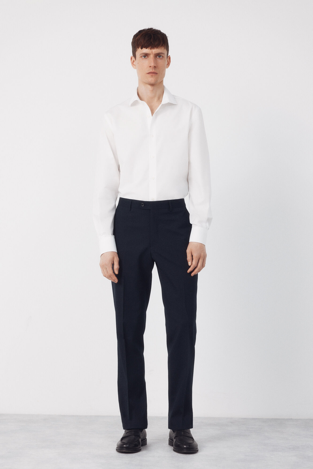 Cortefiel Camisa vestir otom&aacute;n slim fit f&aacute;cil plancha