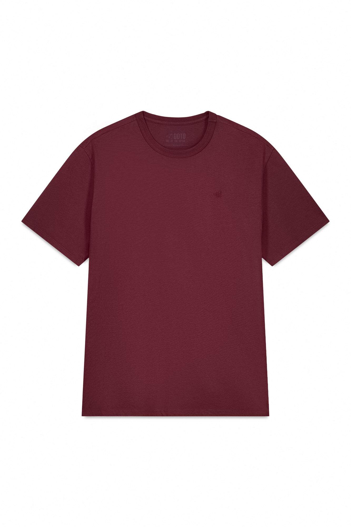 OOTO Camiseta b&aacute;sica con bordado avi&oacute;n