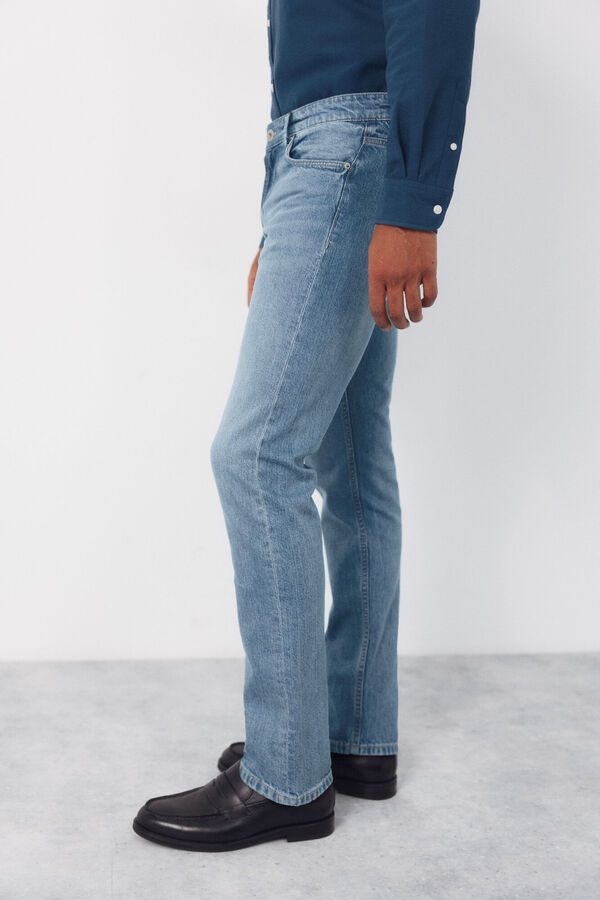 Cortefiel Pantal&oacute;n vaquero ligero slim fit Azul