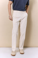 OOTO Chino con pinzas regular Marfil