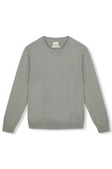 OOTO Jersey cuello redondo algod&oacute;n Kaki