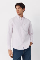 Cortefiel Camisa oxford raya candela Rosa