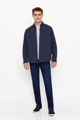 Cortefiel Pantal&oacute;n denim slim fit coolmax Azul