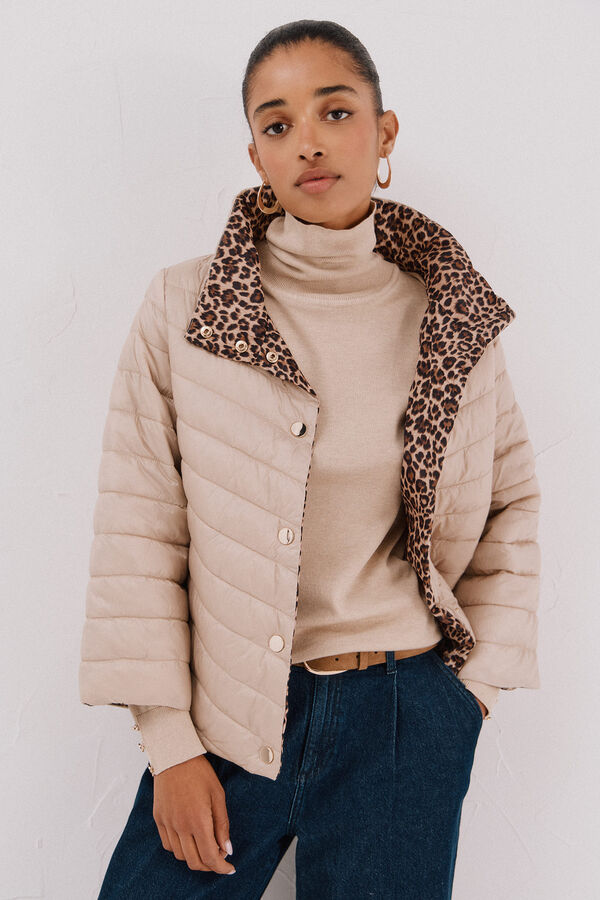 Cortefiel Chamarra reversible THERMOLITE&reg; Marfil