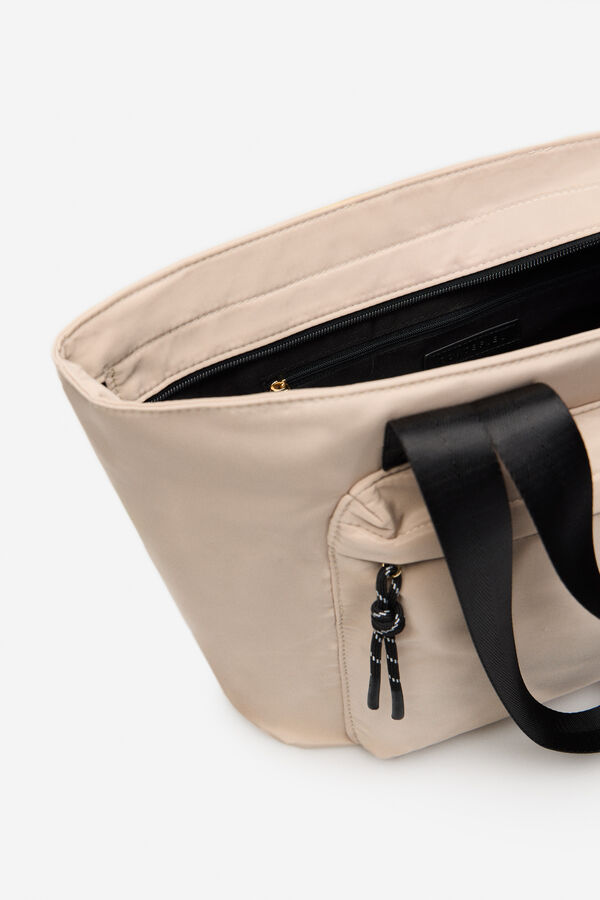 Cortefiel Bolsa shopper Beige