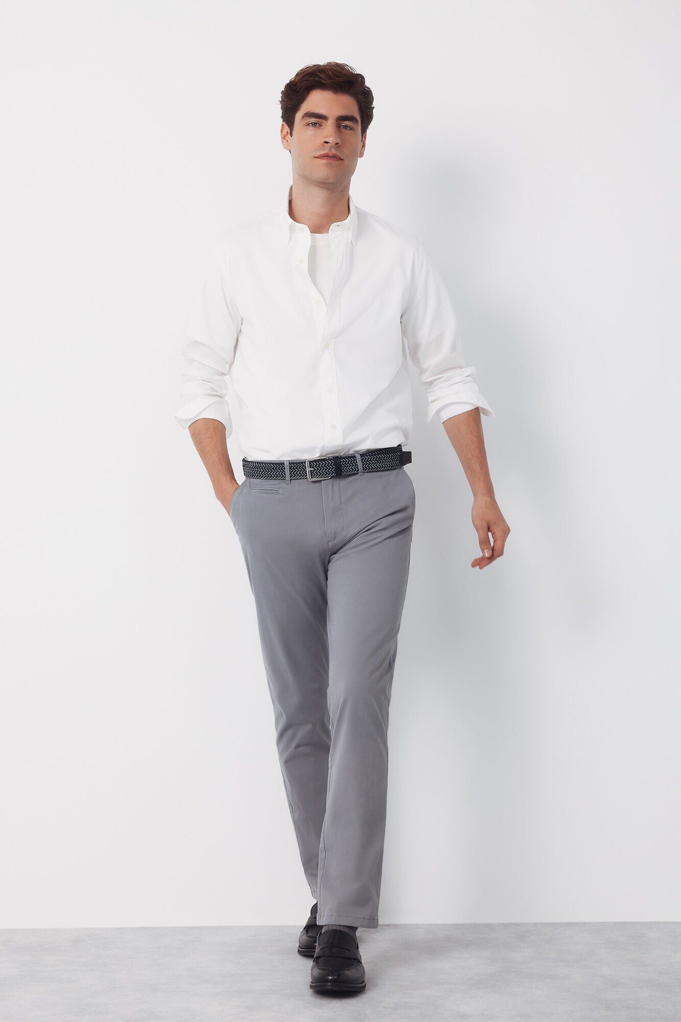 Cortefiel Pantal&oacute;n chino slim fit