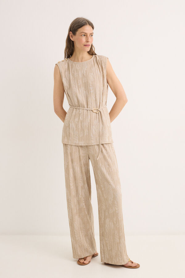 Cortefiel Pantal&oacute;n de punto jacquard Arena