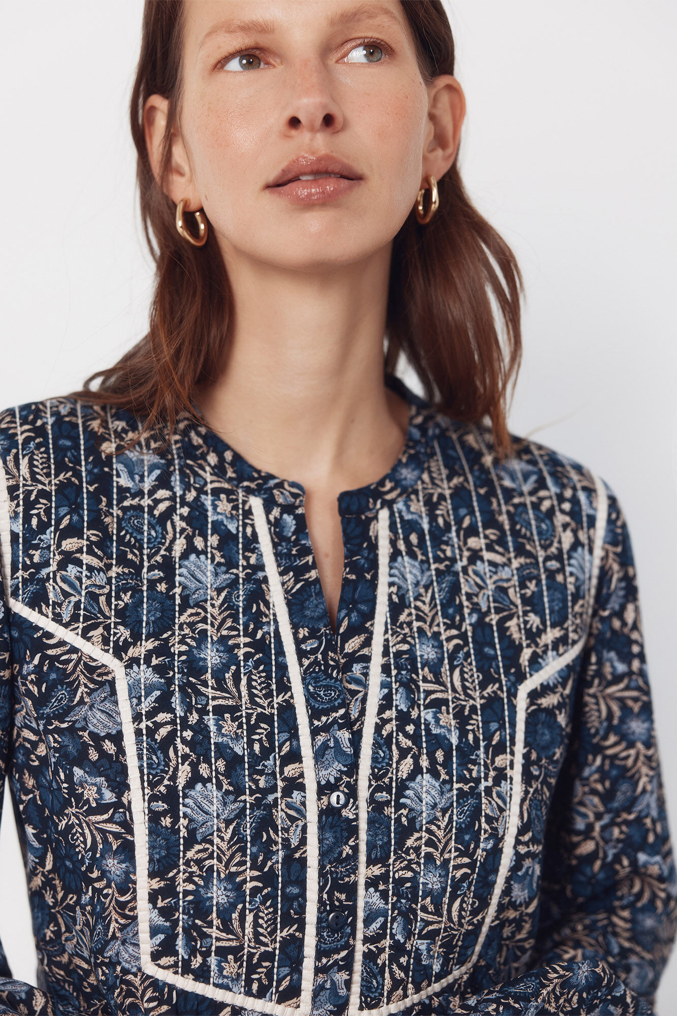 Cortefiel Blusa mao acolchada