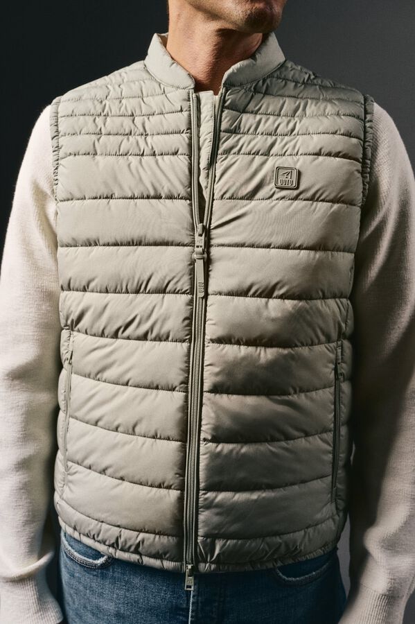 OOTO Chaleco acolchado ultralight Kaki