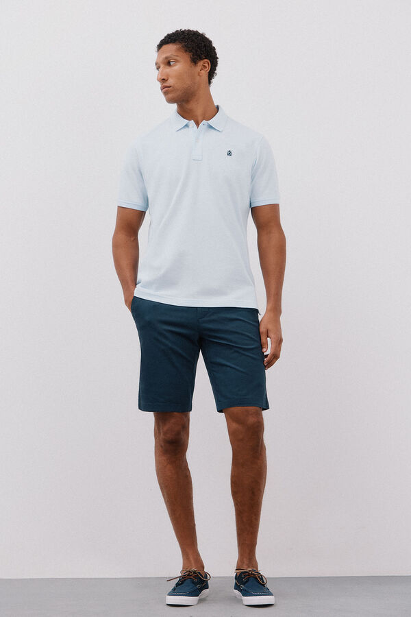 Cortefiel Bermudas chino Azul marino