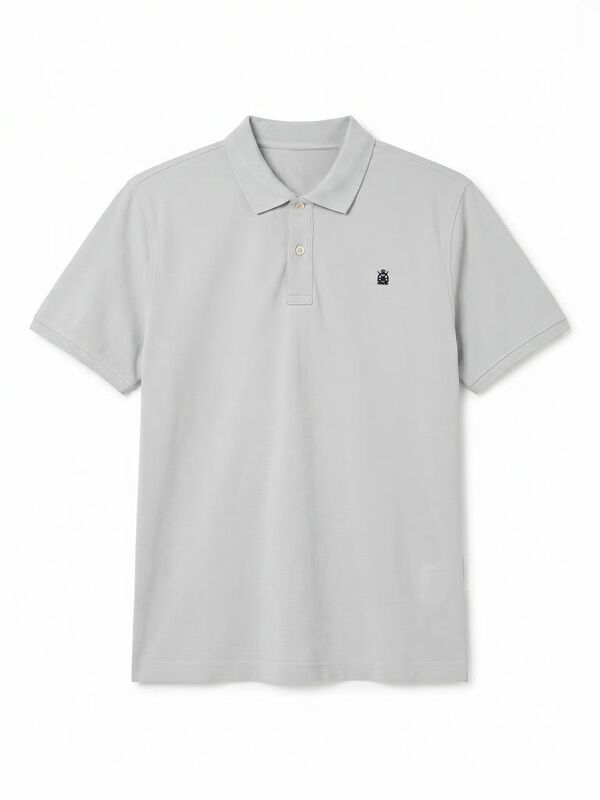 Cortefiel Polo b&aacute;sico piqu&eacute; Azul