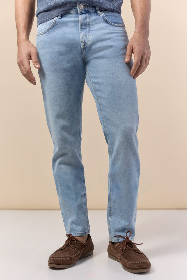OOTO Pantal&oacute;n vaquero slim fit Azul