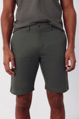 Cortefiel Bermuda chino Kaki