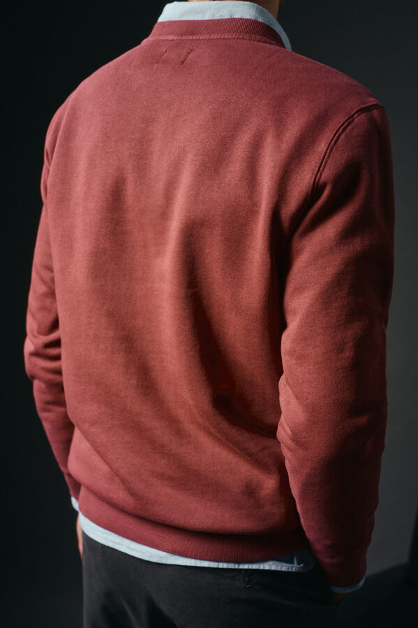 OOTO Sudadera b&aacute;sica Granate