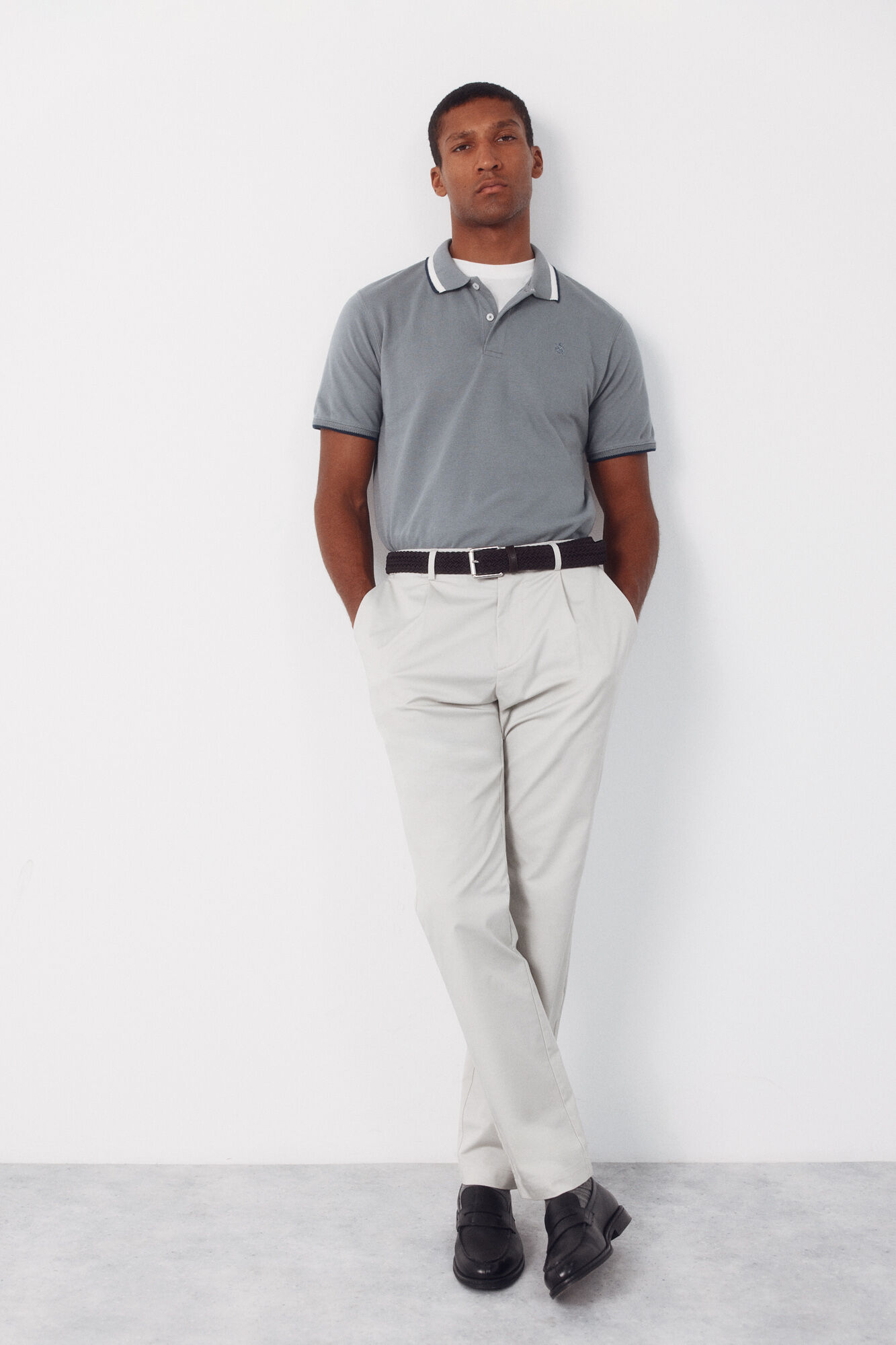 Cortefiel Chino pinzas tapered