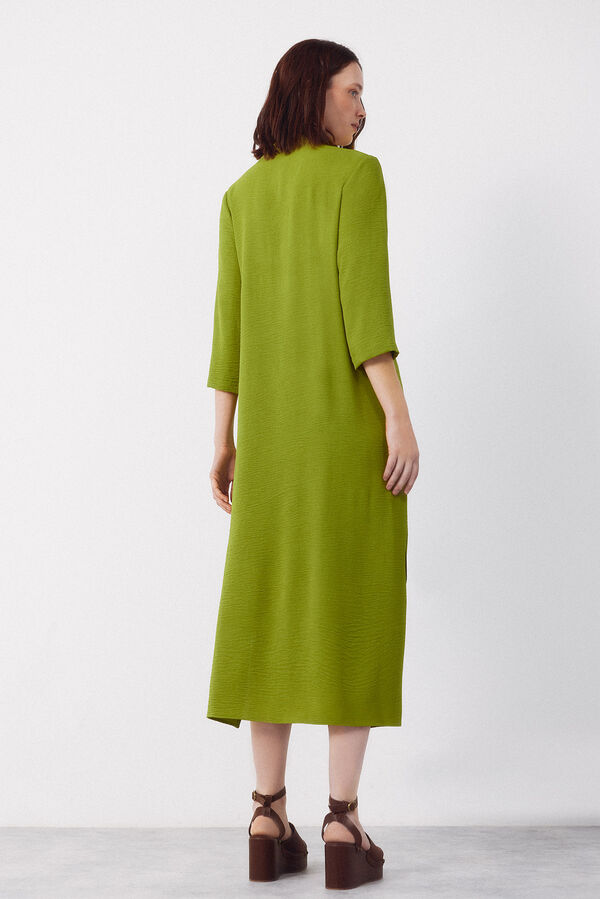 Cortefiel Vestido t&uacute;nica Verde