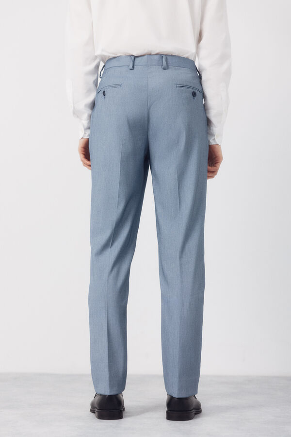 Cortefiel Pantal&oacute;n traje serreta Serie XXI azul Azul