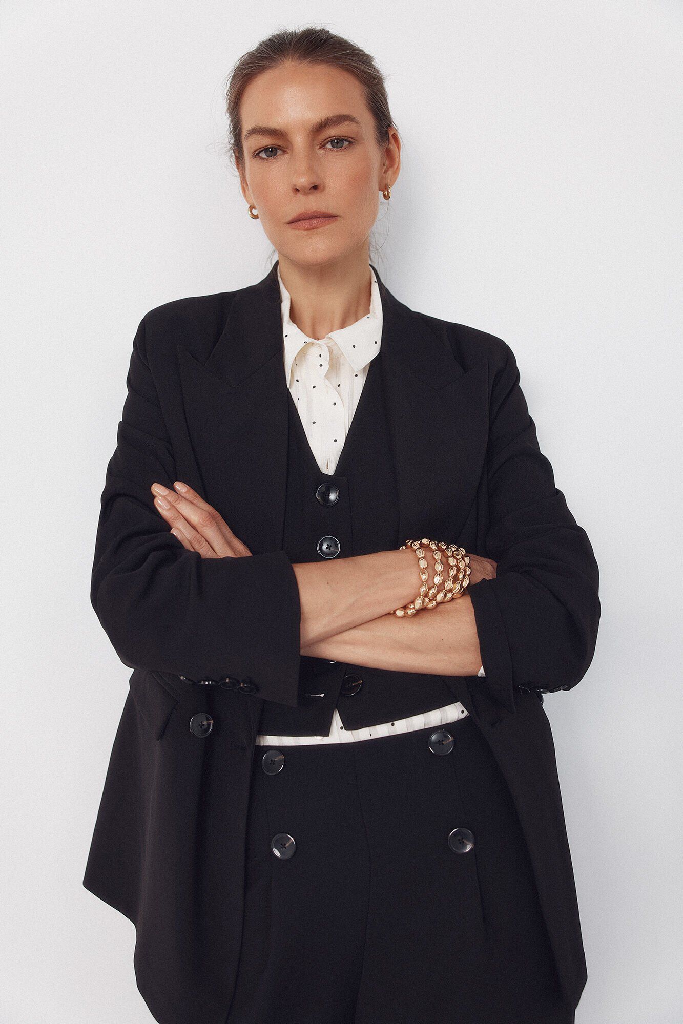 Cortefiel Blazer negro