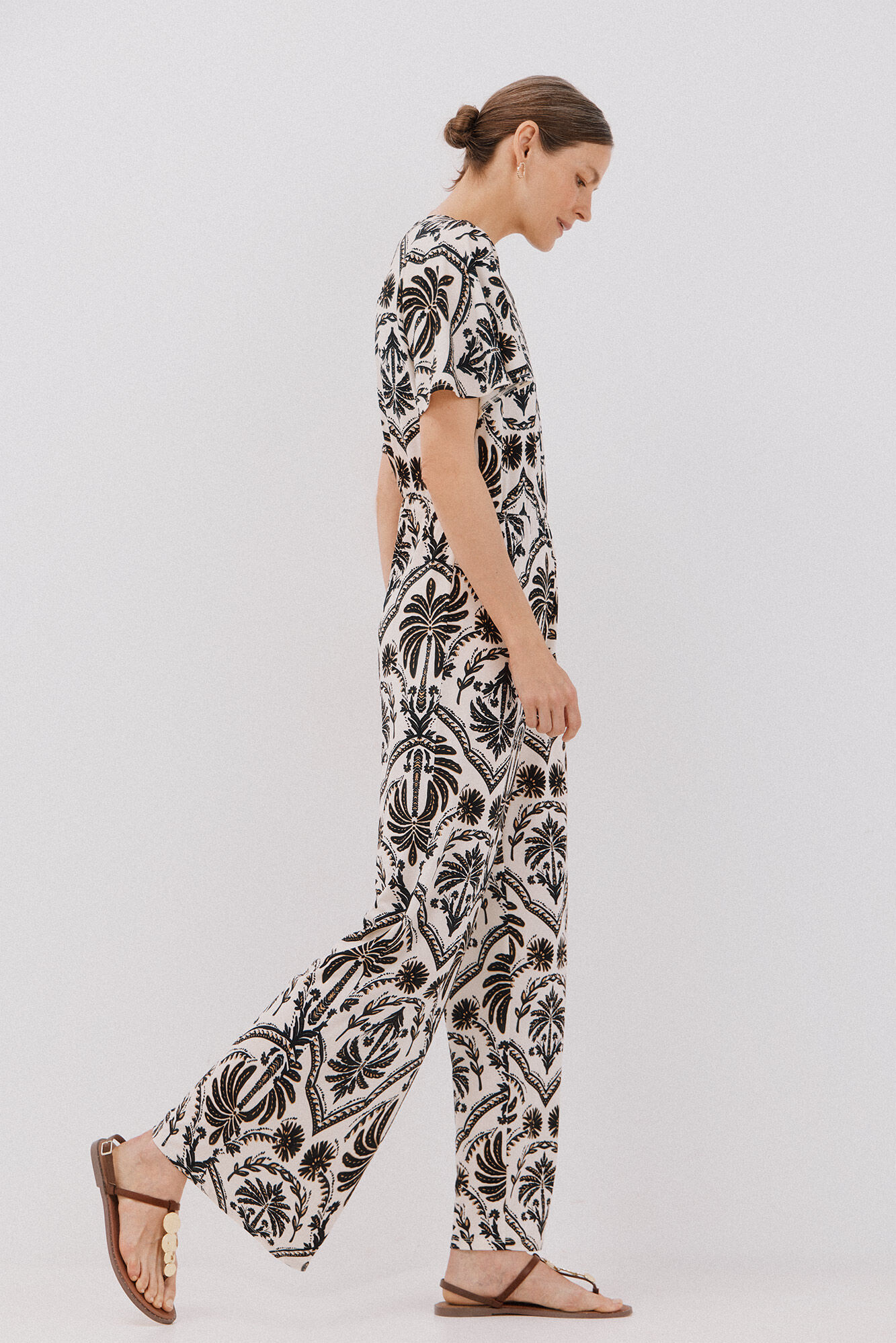 Cortefiel Jumpsuit estampado