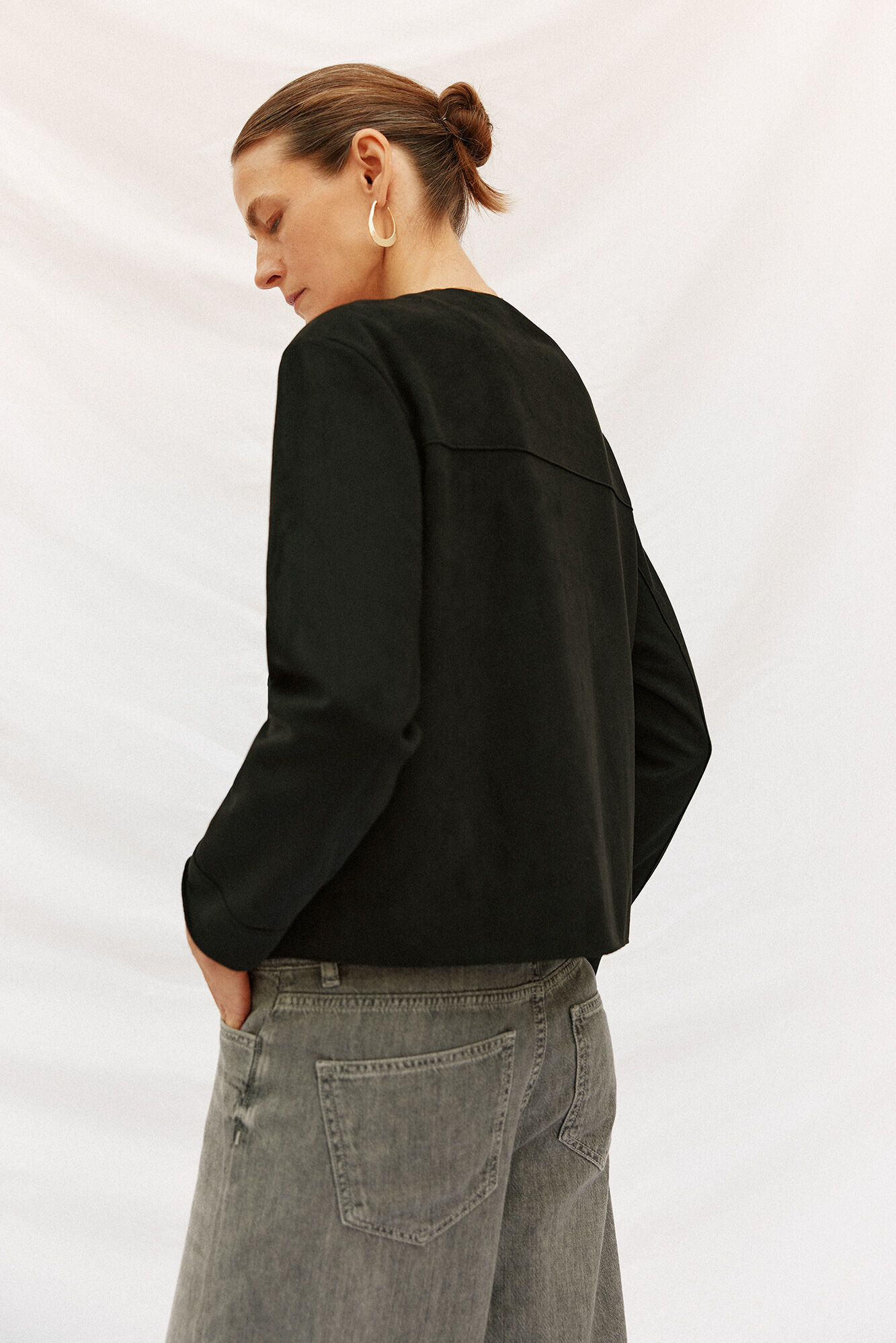 Cortefiel Chamarra efecto piel