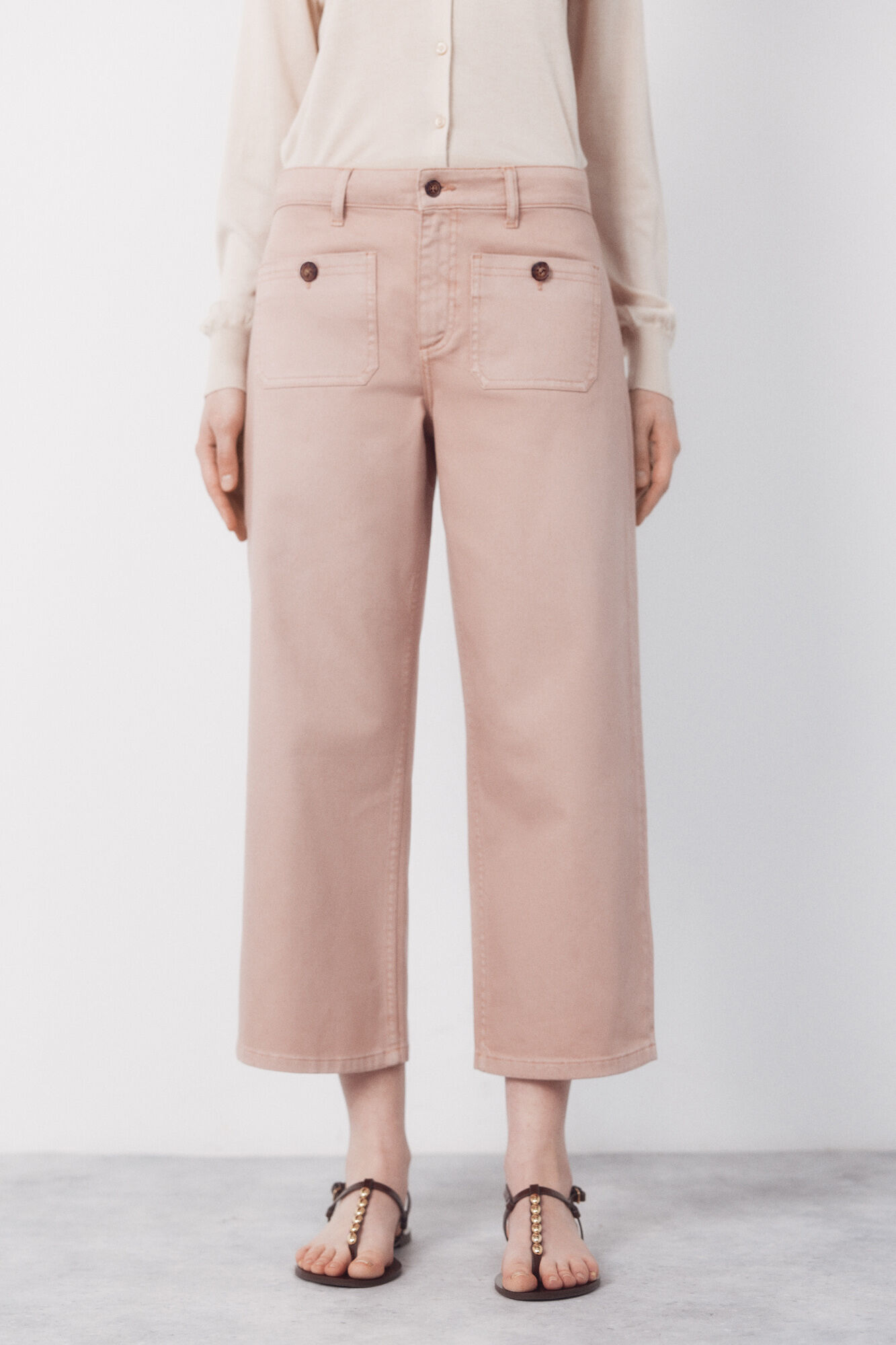 Cortefiel Jeans marine con bolsillos