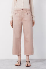 Cortefiel Jeans marine con bolsillos Rosa