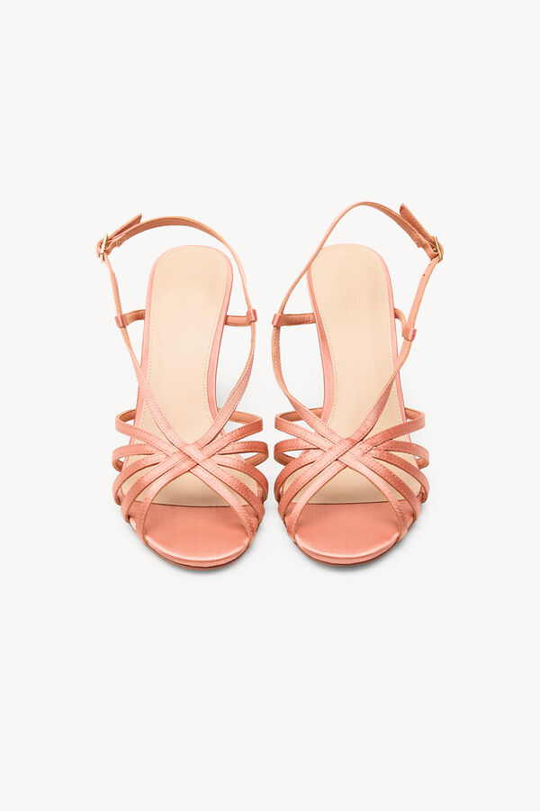 Hoss Intropia Mar&iacute;a. Sandalias de cu&ntilde;a Coral